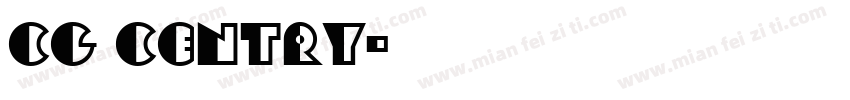 CG Centry字体转换